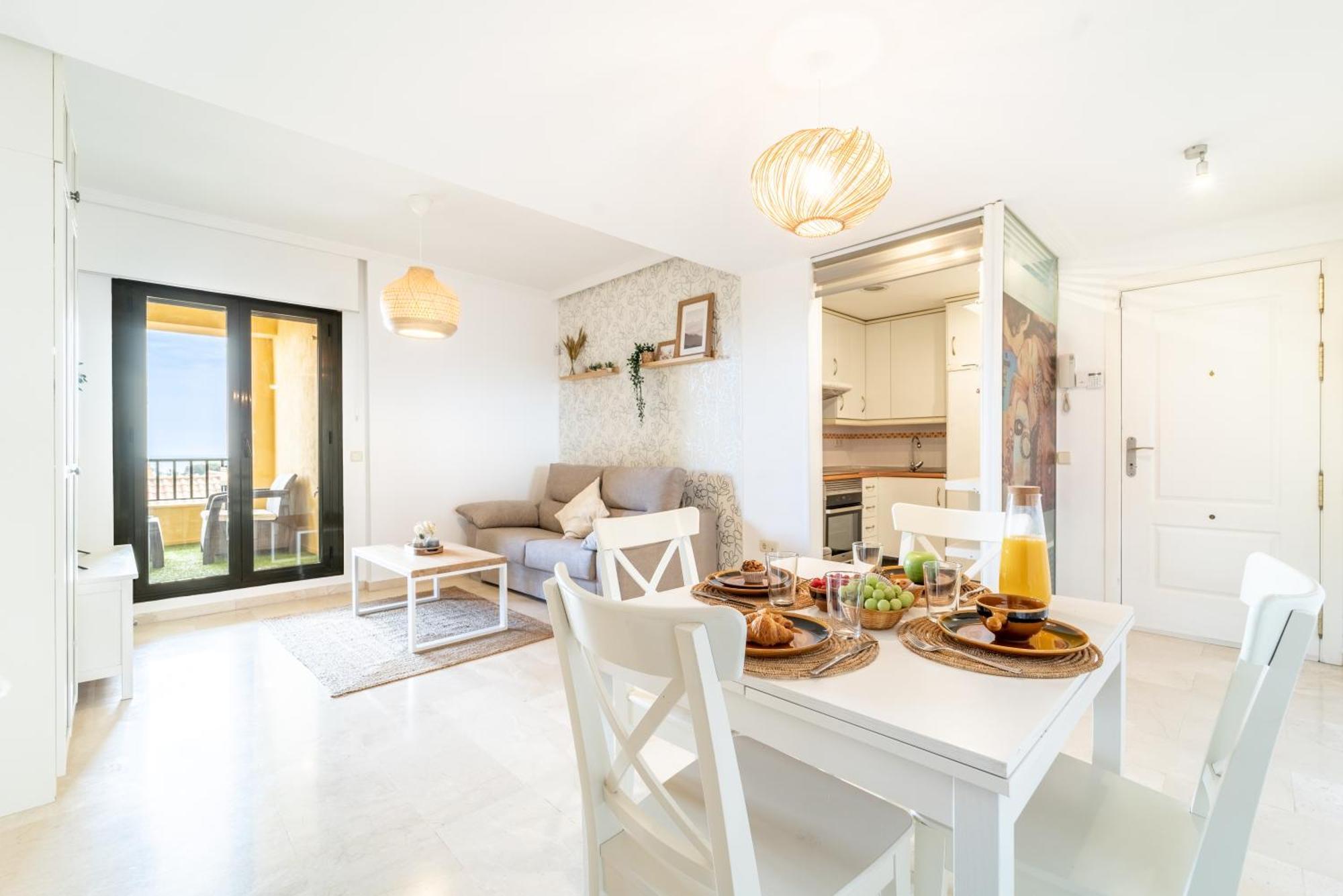 Fabulous Golf Front Apartment With Pool And Seaview Benalmádena Exteriér fotografie